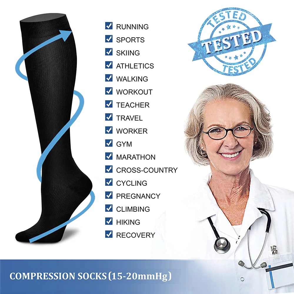 1Pair Women&Men Compression So - Compression Sock Medical review and price