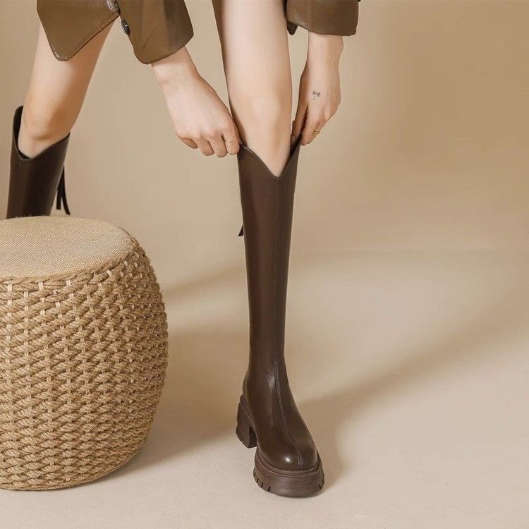 Long boots 2025 autumn new ite - Knee High Sock Women review and price