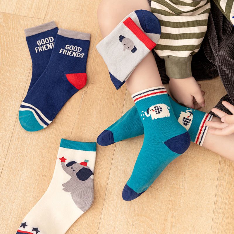 5‑Pack Kids Boys Socks Cartoon - Cotton Crew Sock Pack review and price
