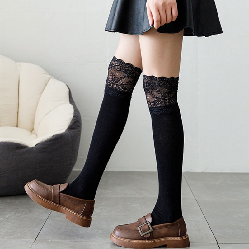 Spring Autumn White Lace Ruffl - Boot Sock Slouchy review and price