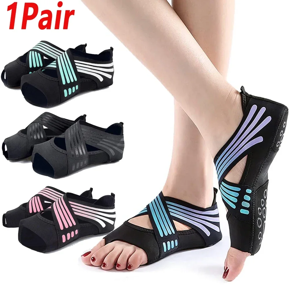 1Pair Professional Non-slip Gy - Grip Sock Yoga review and price