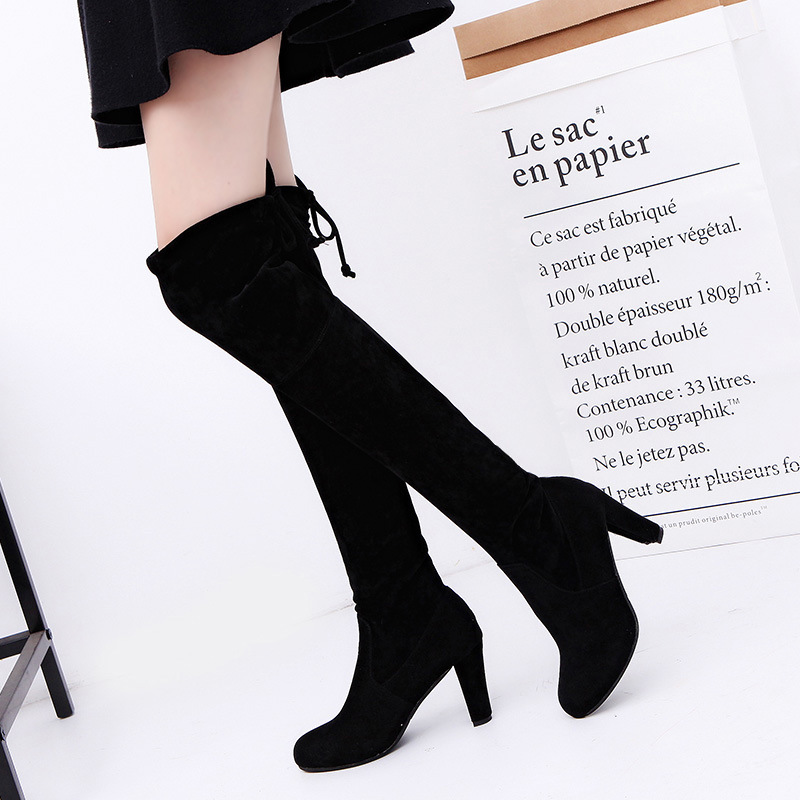 Women's Boots Stretch Fabric O - Knee High Sock Women review and price