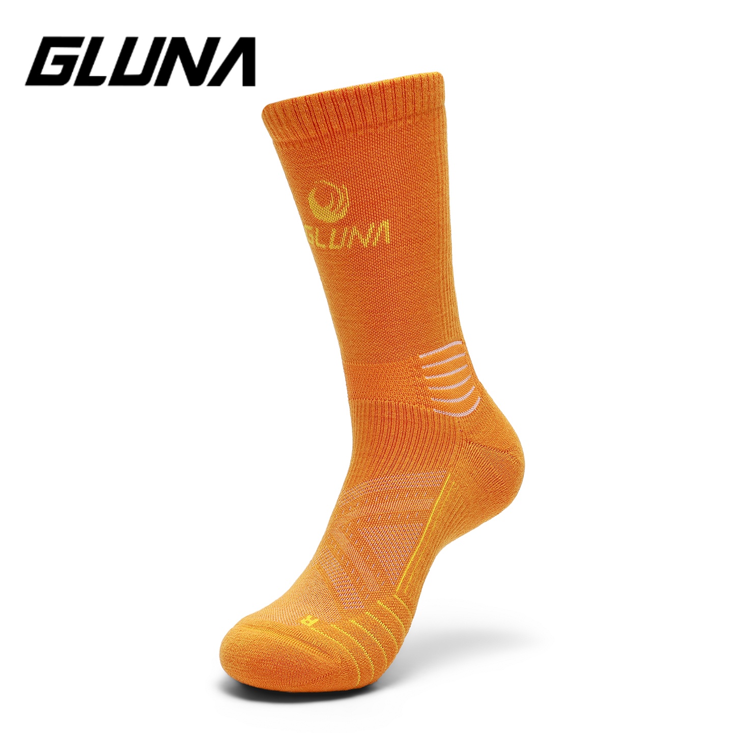 GLUNA Sports Socks for Hiking  - Wool Hiking Sock review and price
